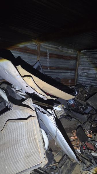 Stolen vehicle, stripped for parts — photo 21