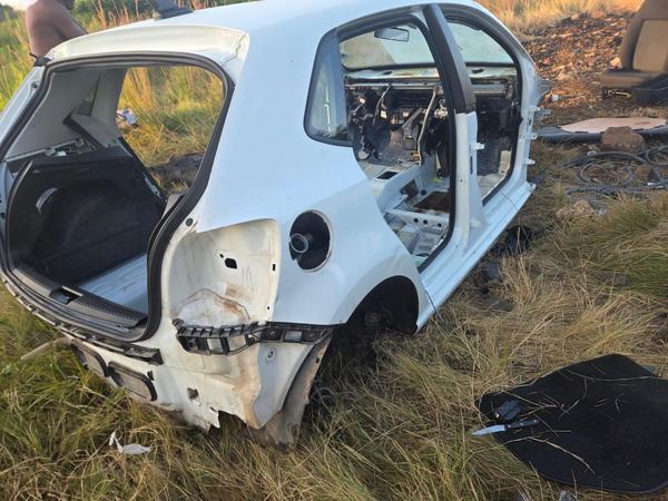 Stolen vehicle, stripped for parts — photo 31