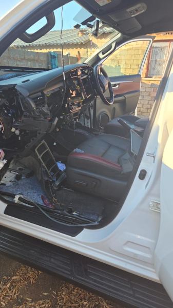 Stolen vehicle, stripped for parts — photo 40