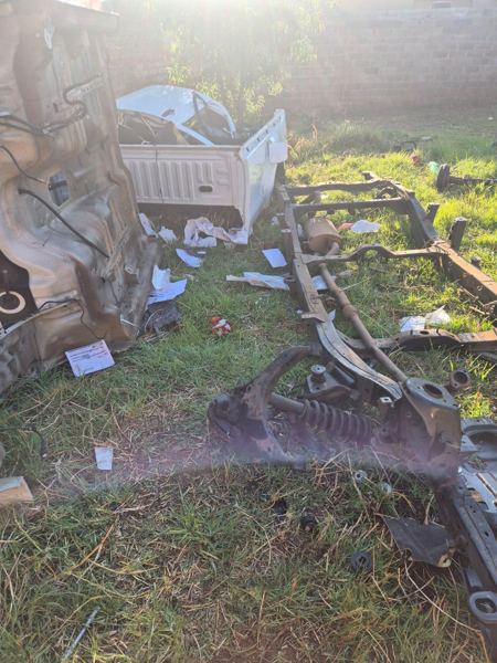 Stolen vehicle, stripped for parts — photo 44