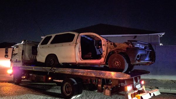 Stolen vehicle, stripped for parts — photo 50