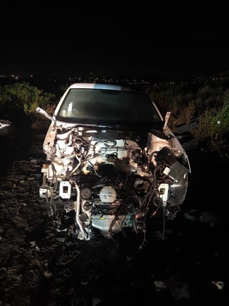 Stolen vehicle, stripped for parts — photo 60